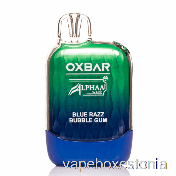 Vape Box Estonia Oxbar X Alpha G8000 ühekordne Sinine Razz Närimiskumm